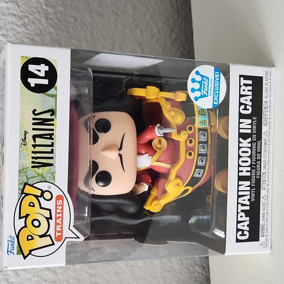 Funko Other - Disney Funko POP Captain Hook on train cart